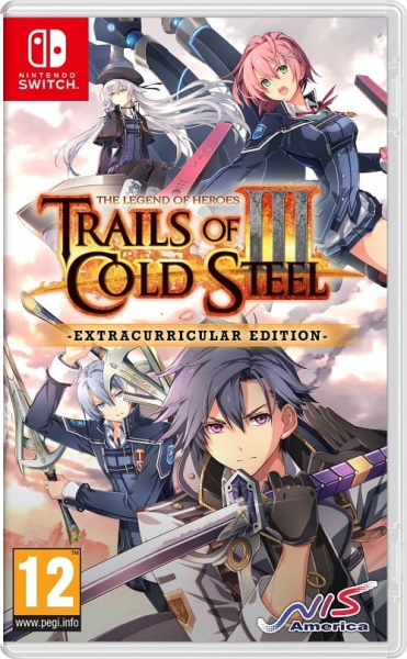 The Legend of Heroes: Trails of Cold Steel III (3) - Extracurricular Edition [Nintendo Switch, английская версия, БУ]
