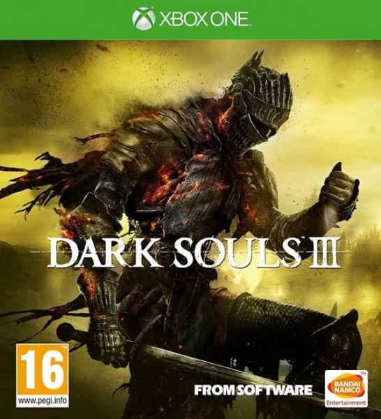 Dark Souls III (3) (Xbox One, РУС, БУ) (Без обложки)