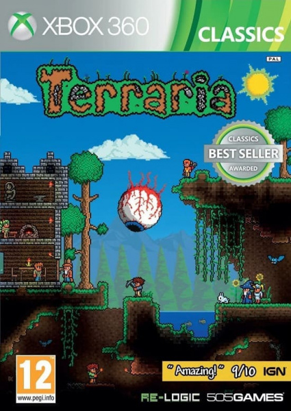Terraria (Xbox 360, АНГЛ, БУ)
