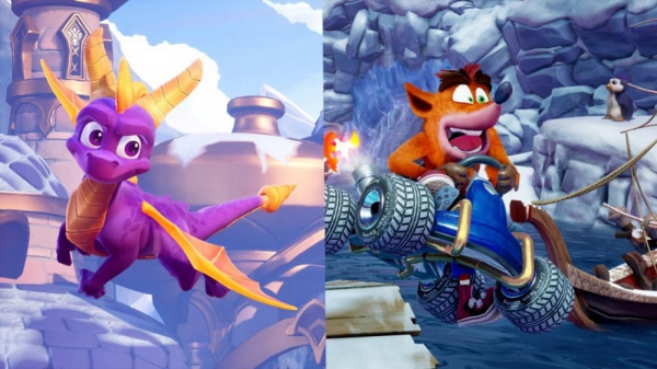 Crash Team Racing: Nitro Fueled & Spyro Reignited Trilogy (PS4, английская версия) - интернет-магазин GameShock г. Челябинск