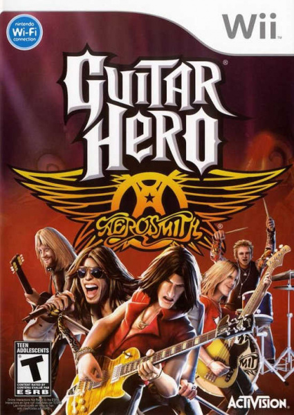 Guitar Hero: Aerosmith (Wii, АНГЛ, БУ)