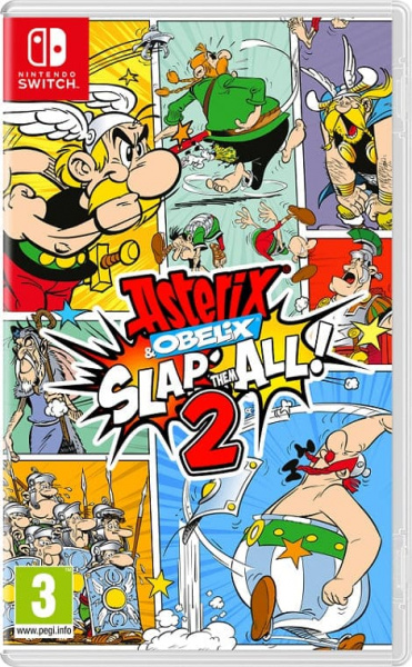Asterix & Obelix: Slap Them All! 2 (Nintendo Switch, английская версия, БУ) Asterix & Obelix: Slap Them All! 2 (Nintendo Switch, английская версия, БУ)