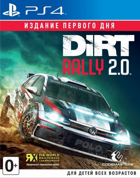 DiRT Rally 2.0 - Day One Edition (PS4, английская версия)