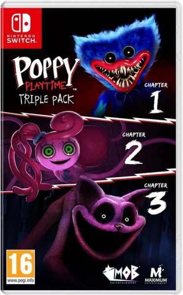 Poppy Playtime - Triple Pack (Nintendo Switch, русские субтитры) Poppy Playtime - Triple Pack (Nintendo Switch, русские субтитры)