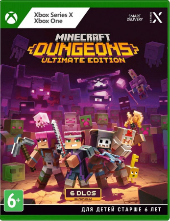 Minecraft Dungeons - Ultimate Edition (Xbox One/Series X, русские субтитры) Minecraft Dungeons - Ultimate Edition (Xbox One/Series X, русские субтитры)