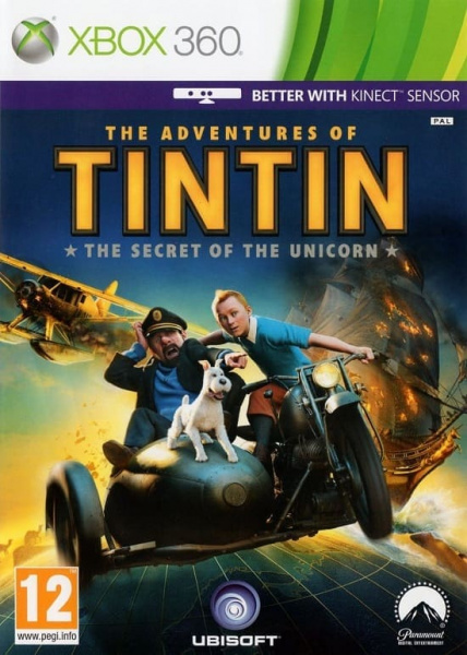 The Adventures of Tintin: The Game (XBOX 360, АНГЛ, БУ)