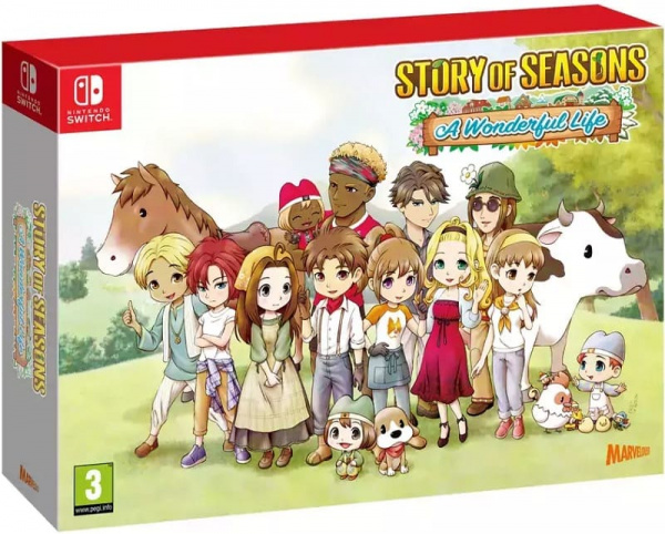 Story of Seasons: A Wonderful Life - Limited Edition [Nintendo Switch, английская версия]