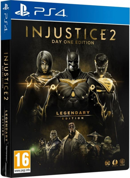 Injustice 2 - Day One Edition (PS4, русские субтитры)