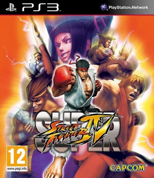 Super Street Fighter IV (4) (PS3, АНГЛ, БУ)