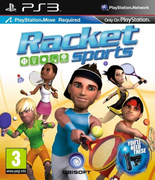 Racket Sports (только для PS Move) (PS3, АНГЛ, БУ)