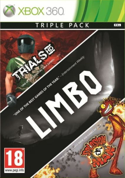 Trials HD+Limbo+Splosion Man Xbox 360 (АНГЛ, БУ)