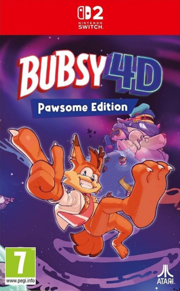 Bubsy 4D - Pawsome Edition (Nintendo Switch 2, английская версия)