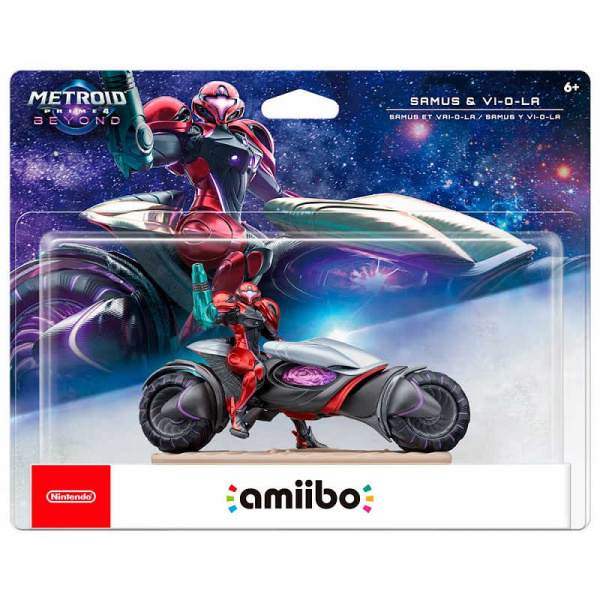 Фигурка Amiibo (Коллекция Metroid Prime 4: Beyond) - Самус и Ви-О-Ла / Samus & Vi-O-La Фигурка Amiibo (Коллекция Metroid Prime 4: Beyond) - Самус и Ви-О-Ла / Samus & Vi-O-La