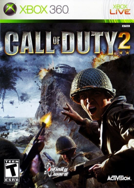Call of Duty 2 (Xbox 360, АНГЛ, БУ)