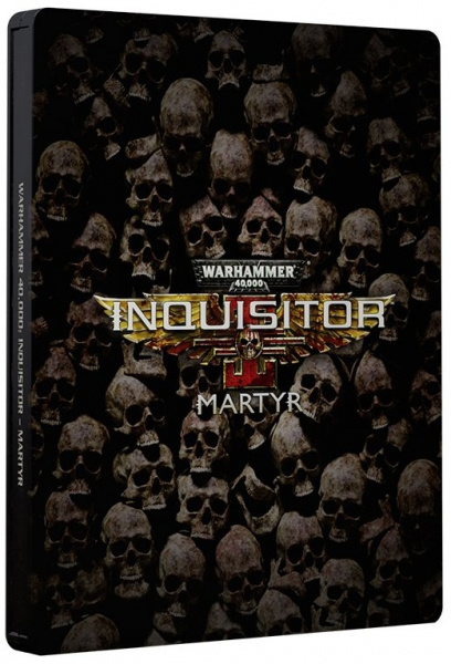 Warhammer 40,000: Inquisitor - Martyr. Imperium Edition Steelbook (PS4, РУС, БУ)