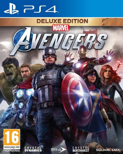 Marvel Avengers (Мстители Марвел) - Deluxe Edition [PS4, русская версия, БУ]