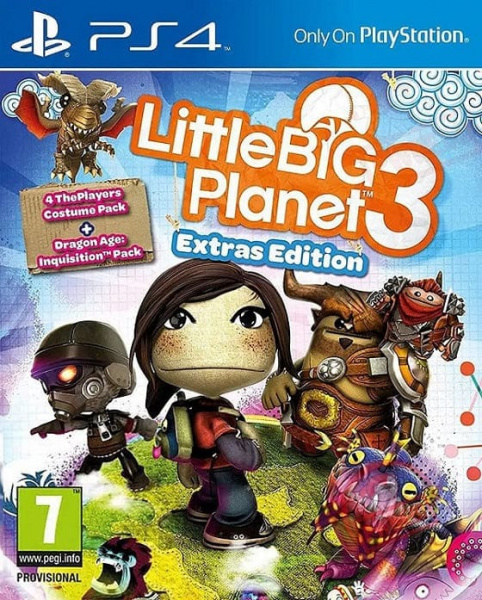 LittleBigPlanet 3 - Extras Edition (Расширенное издание) (PS4, русская версия, БУ) LittleBigPlanet 3 - Extras Edition (Расширенное издание) (PS4, русская версия, БУ)