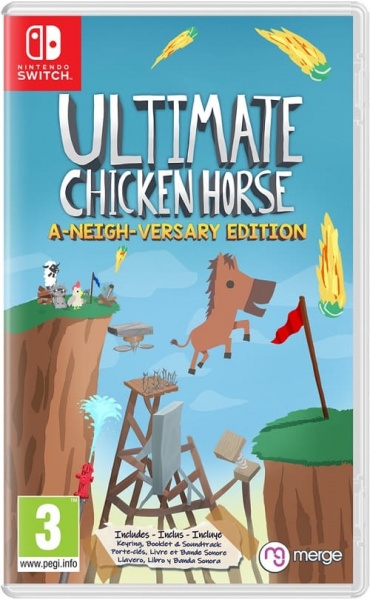 Ultimate Chicken Horse - A-Neigh-Versary Edition [Nintendo Switch, русская версия]