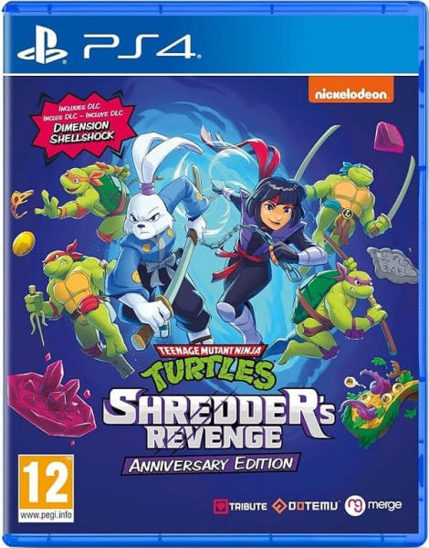Teenage Mutant Ninja Turtles: Shredder's Revenge - Anniversary Edition (PS4, английская версия)