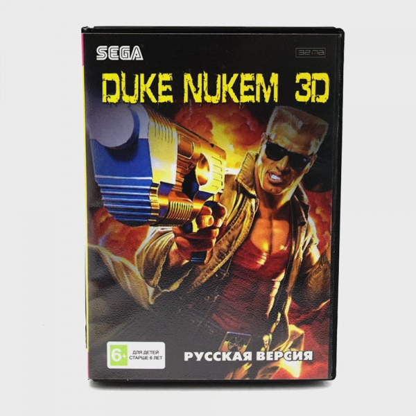 Картридж (16 бит) Duke Nukem 3D для Сеги Картридж (16 бит) Duke Nukem 3D для Сеги