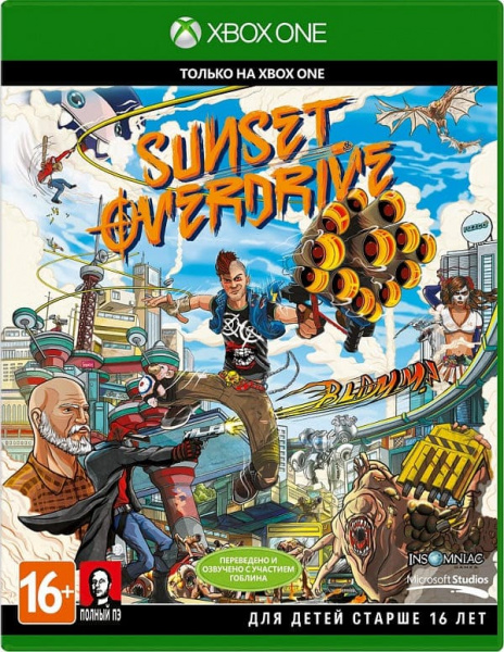 Sunset Overdrive (Xbox One, РУС, БУ)
