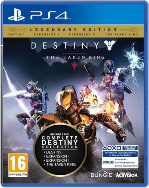 Destiny: The Taken King - Legendary Edition (PS4, английская версия)