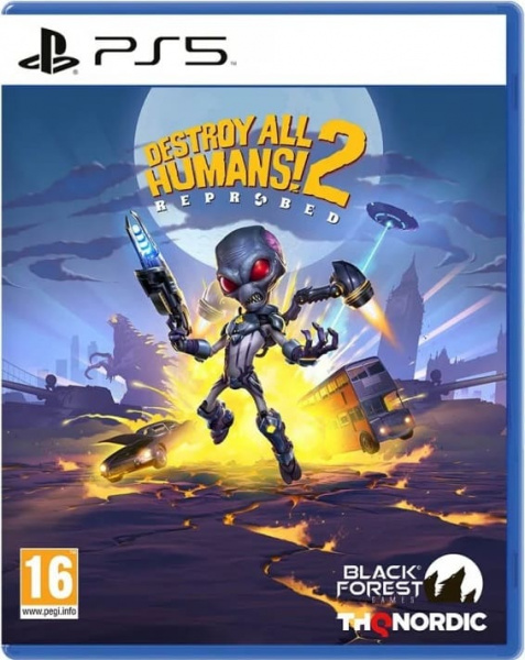 Destroy All Humans! 2 - Reprobed [PS5, русские субтитры, БУ]