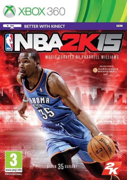 Nba 2k15 (Xbox 360, АНГЛ, БУ)