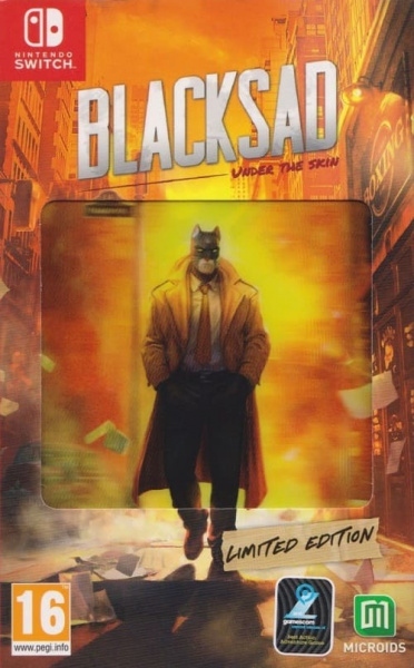 Blacksad: Under The Skin - Limited Edition (Nintendo Switch, русская версия, БУ)