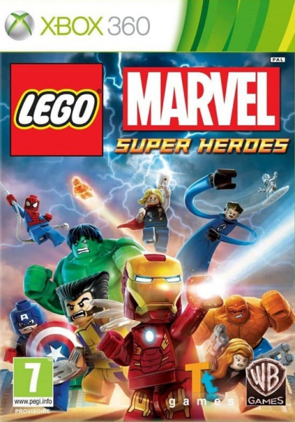 LEGO Marvel Super Heroes (Xbox 360, РУС, БУ)