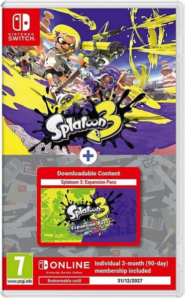 Splatoon 3 + Season Pass + NSO 3-month [Nintendo Switch, русские субтитры]