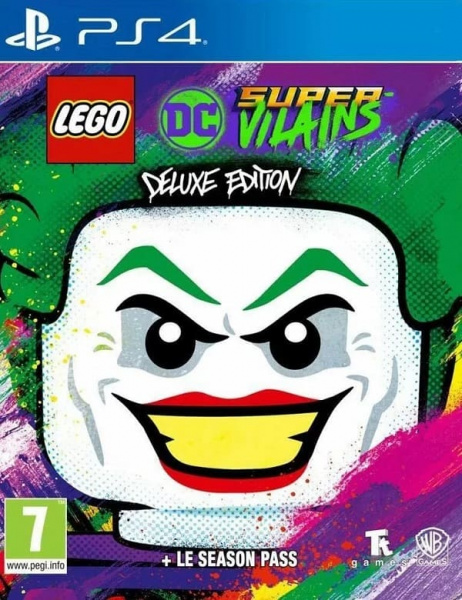 LEGO DC Super Villains - Deluxe Edition (PS4, русские субтитры)