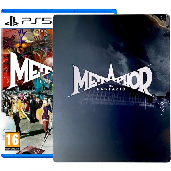 Metaphor: ReFantazio + Steelbook [PS5, русские субтитры]