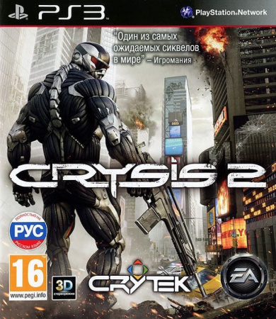 Crysis 2 (PS3, РУС) Crysis 2 (PS3, РУС)