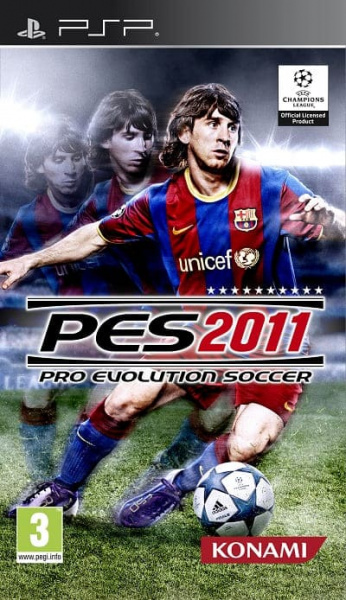 Pro Evolution Soccer 2011 [PSP, русские субтитры]