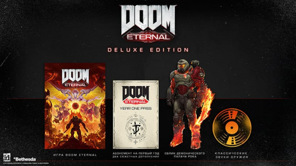 DOOM Eternal - Deluxe Edition (PS4, русская версия) - интернет-магазин GameShock г. Челябинск DOOM Eternal - Deluxe Edition (PS4, русская версия) - интернет-магазин GameShock г. Челябинск