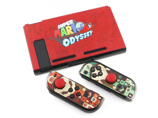 Защитная накладка Minithink на корпус Nintendo Switch - Mario Odyssey