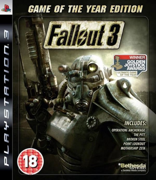 Fallout 3 - Game of the Year Edition (PS3, АНГЛ, БУ)