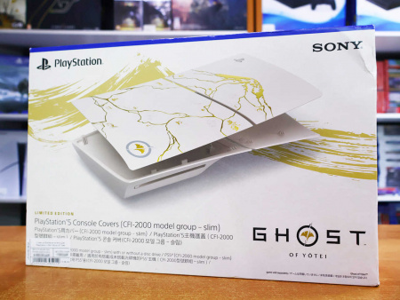 Съемные боковые панели для PlayStation 5 Slim Ghost of Yotei - интернет-магазин GameShock г. Челябинск