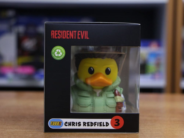 Фигурка-утка Tubbz Resident Evil Chris Redfield (Box) - интернет-магазин GameShock г. Челябинск