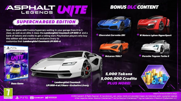 Asphalt Legends Unite - Supercharged Edition (PS5, русские субтитры) - интернет-магазин GameShock г. Челябинск Asphalt Legends Unite - Supercharged Edition (PS5, русские субтитры) - интернет-магазин GameShock г. Челябинск