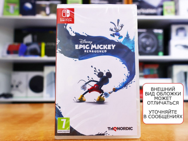 Disney Epic Mickey: Rebrushed (Nintendo Switch, английская версия) - интернет-магазин GameShock г. Челябинск