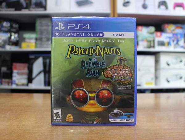 Psychonauts in The Rhombus of Ruin (только для PS VR) [PS4, английская версия] - интернет-магазин GameShock г. Челябинск