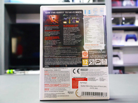 Guitar Hero: Warriors of Rock (Wii, АНГЛ, БУ) - интернет-магазин GameShock г. Челябинск Guitar Hero: Warriors of Rock (Wii, АНГЛ, БУ) - интернет-магазин GameShock г. Челябинск