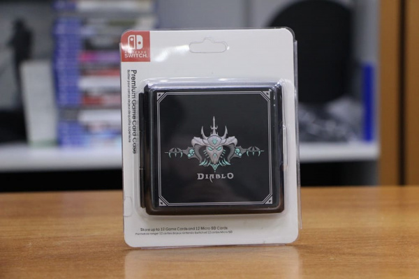 Кейс-футляр для хранения 12 картриджей (игр) "Diablo" (NSW-038U) Черный (Switch) - интернет-магазин GameShock г. Челябинск