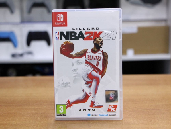 NBA 2K21 (Nintendo Switch, АНГЛ, БУ) - интернет-магазин GameShock г. Челябинск