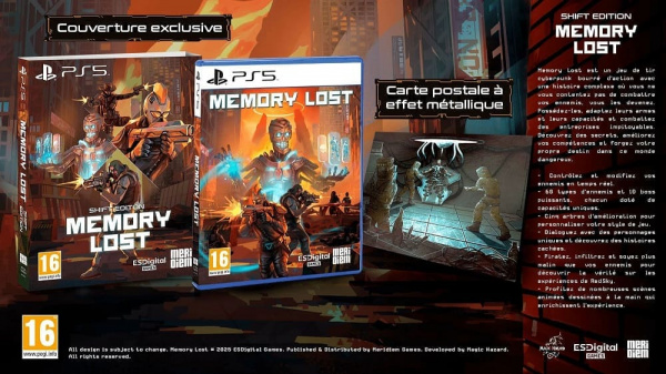 Memory Lost - Shift Edition [PS5, русские субтитры] - интернет-магазин GameShock г. Челябинск