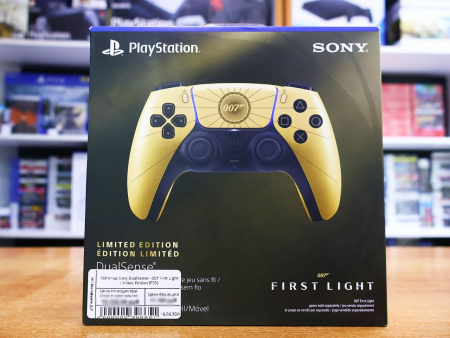 Геймпад Sony DualSense - 007 First Light Limited Edition (PS5) - интернет-магазин GameShock г. Челябинск