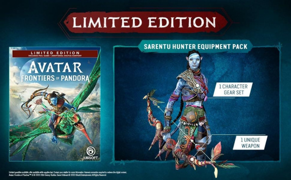 Avatar: Frontiers of Pandora - Limited Edition (PS5, русские субтитры) - интернет-магазин GameShock г. Челябинск