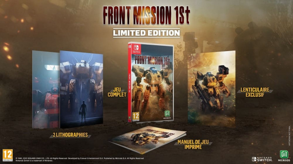 Front Mission 1St: Remake - Limited Edition (Nintendo Switch, английская версия) - интернет-магазин GameShock г. Челябинск